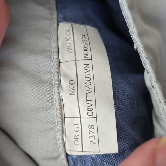 PT Torino Men's Slim Cotton Pebble Stone Chino Pants - Picture 12 of 13